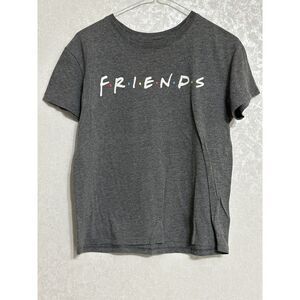 Friends TV Show Television Series Solid Gray‎ Short Sleeve Novelty T-Shirt S